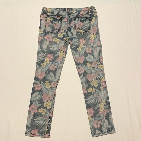 Mossimo Supply Co Floral Jeans Size 17 - Picture 9 of 15